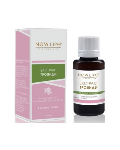 Екстракт Троянди, 30 мл, NEW LIFE