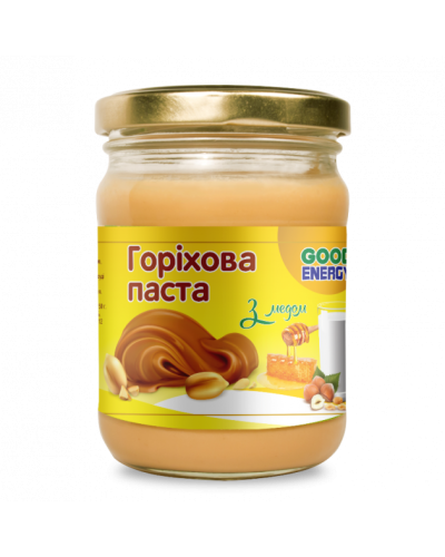Горіхова паста Good Energy з медом 250 г