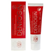 Аюрведична зубна паста DENTOGIN DE LUXE відновлення білизни зубів 100 г