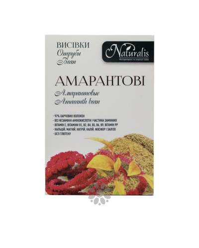 Висівки амарантові Naturalis 250 г