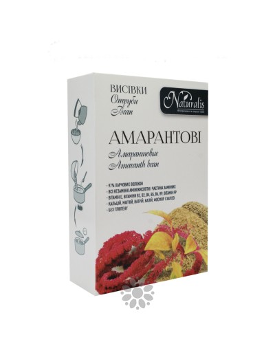 Висівки амарантові Naturalis 250 г