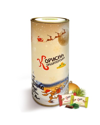 Новорічний набір "Зайчик Лаккі", 290 м, Корисна Кондитерська