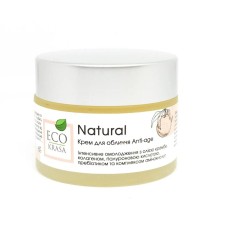 Крем для обличчя Anti-age з колагеном, гіалуроновою кислотою, олією крамбе EcoKrasa 50 мл