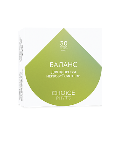 БАЛАНС Choice – антистресовий комплекс 30 капс.
