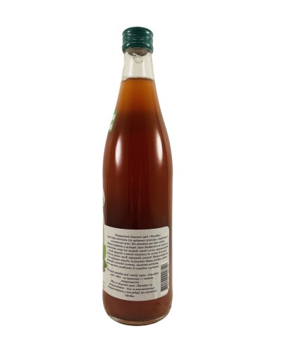 Оцет яблучно-смородиновий нефільтрований, непастеризований Адамівка 500 мл