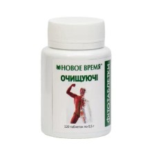 Фітотаблетки Очищуючі, 120 шт., Новий час