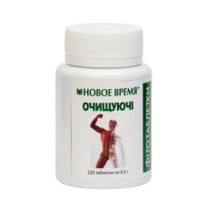 Фітотаблетки Очищуючі, 120 шт., Новий час