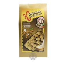 Печиво "Корисна Кондитерська з пряженим молоком" зі стевією (без цукру), 300 г