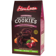 Печиво MonLasa Брауні з вишневою начинкою vegan 120 г