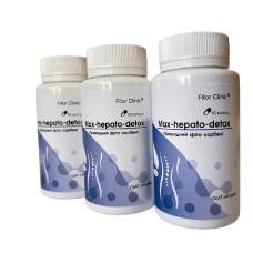 Max-hepato-detox - природний фітосорбент 90 капс.