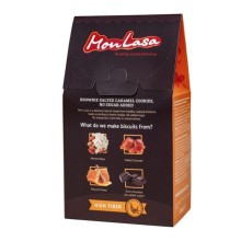 Печиво MonLasa Брауні з солоною карамеллю vegan 120 г