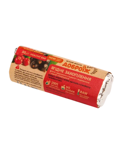 Корисний батончик Доброїж Ягідне захоплення 50 г