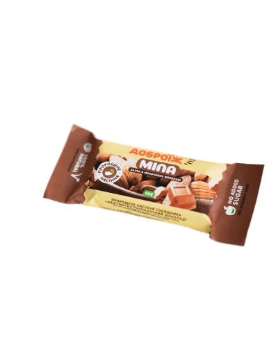 Жива халва Міла без цукру в молочному шоколадi Доброїж 40 г