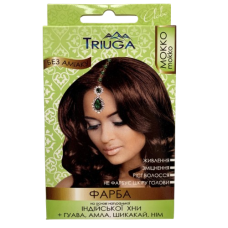 Природная краска для волос на основе хны TRIUGA, цвет мокко, 25 г