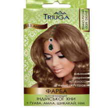 Природная краска для волос на основе хны темно-русый, 25 г, Триюга