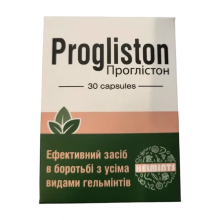 Проглістон – засіб проти гельмінтів 30 капс.