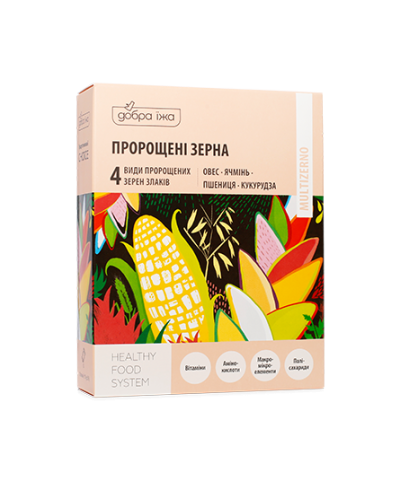 Пророщені зерна 4-х злаків Choice 100 г