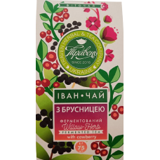Іван-чай ферментований "Травень" з брусницею 75 г