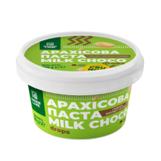 Арахісова паста-кранч Green Lane MILK CHOCO DROPS CRUNCH з дропсами молочного шоколаду 500 г