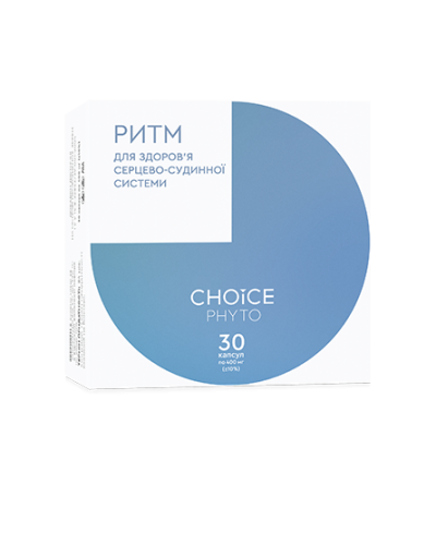РИТМ Choice –  дієтична добавка для серця 30 капс.