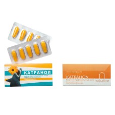 Свічки Катранол з жиром печінки акули та календулою NaturLine 10 шт.