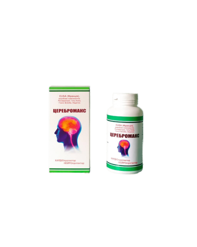 Церебромакс - фітопрепарат для мозку та серця 60 капс.