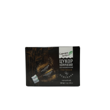 Цукор тростинний Демерара коричневий нерафінований порційний в стиках Саркара продукт 500 г