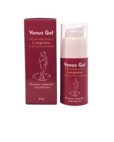 Інтимний гель Venus Gel з L-аргініном і фітоестрогенами 30 мл