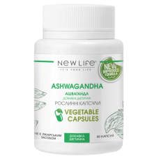 Дієтична добавка Ашваганда NEW LIFE 60 капс.