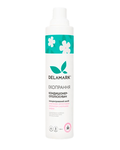 Кондиціонер-ополіскувач DeLaMark з квітково-фруктовим ароматом 750 мл