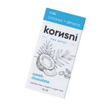 Шоколад молочний Мигдаль-Кокос KORИSNI 90 г