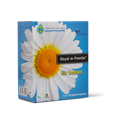 Концентрований безфосфатний пральний порошок Royal Powder Baby 1 кг