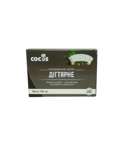 Натуральне мило Cocos Дігтярне 130 г