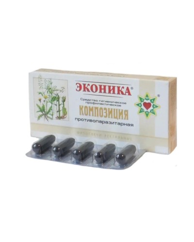 Свічки Еконіка Композиція протипаразитарна 10 шт.