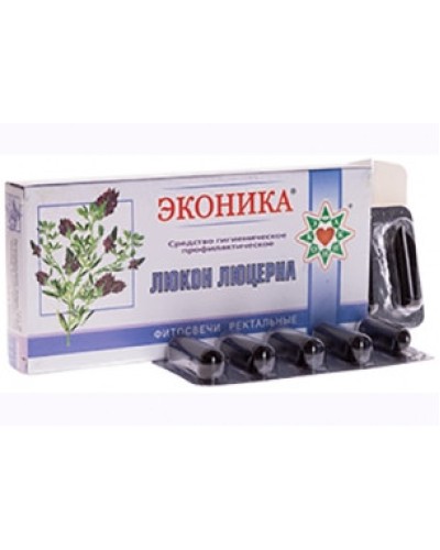 Свічки Еконіка Люкон люцерна 10 шт.