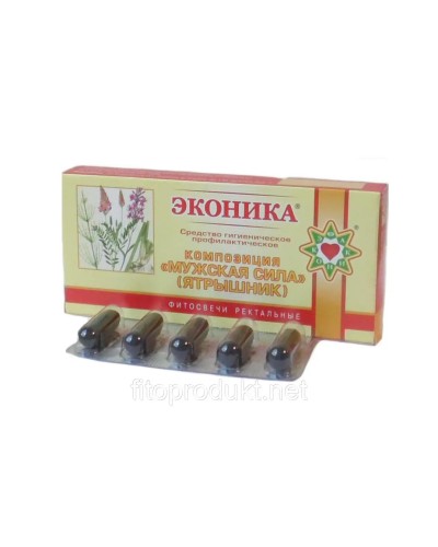 Свечи Эконика Мужская сила ятрышник 10 шт.