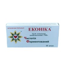 Свічки Еконіка Чистотіл ферментований 10 шт.