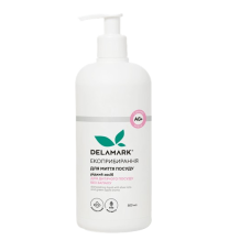Засіб для миття дитячого посуду DeLaMark з іонами срібла без запаху 500 мл