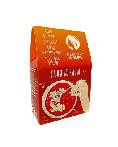 Лляна каша HEALTHY WOMEN класична 300 г