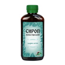 Сироп Монастирський ЗДОРОВІ ЛЕГЕНІ на основі фітора 200 мл