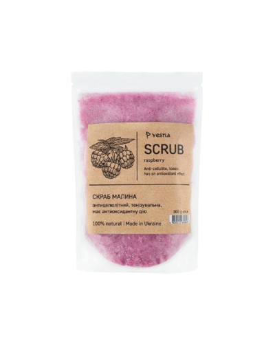 Скраб для тіла VESNA Малина 300 г