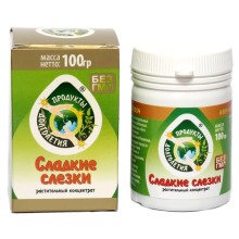 Солодкі сльозинки Продукти Довголіття (розчинення каменів) 100 г