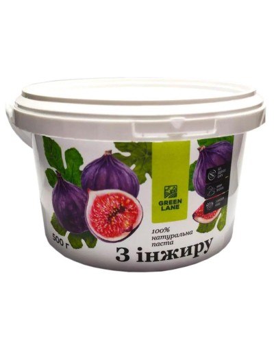 Паста з інжиру з сиропом агави GREEN LANE 500 г