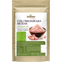 Соль гималайская розовая молотая Здорово 500 г