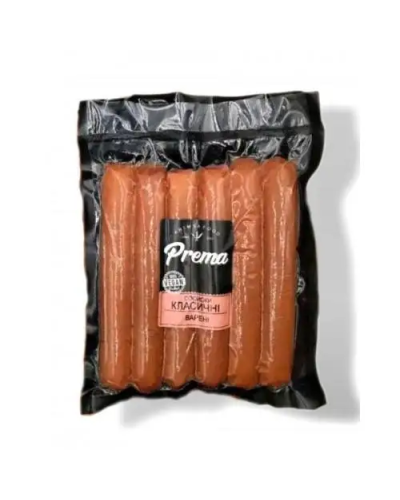 Сосиски веганські Prema класичні 380 г
