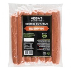 Сосиски веганські Vegas Пшеничні з сиром 300 г