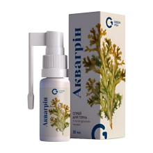 Спрей для горла Грін-Віза Аквагрін 30 мл