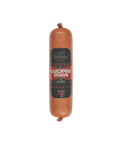 Ковбаса веганська класична преміум Vegitaliya 330 г