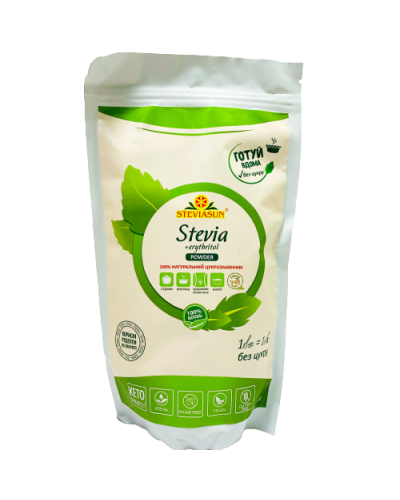 Стевія+Еритритол Стевіясан (цукрозамінник) 454 г