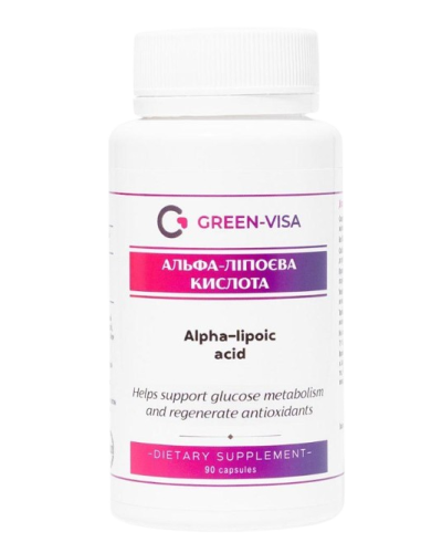 Альфа-ліпоєва кислота Грін-Віза 90 капс.